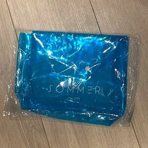 NWT Blue Sommer Swim Bag